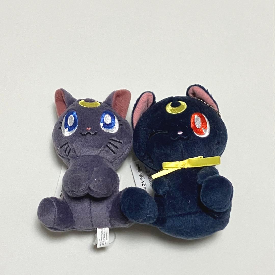 セーラームーン ルナ 猫 マスコット セット カバンに付けられる