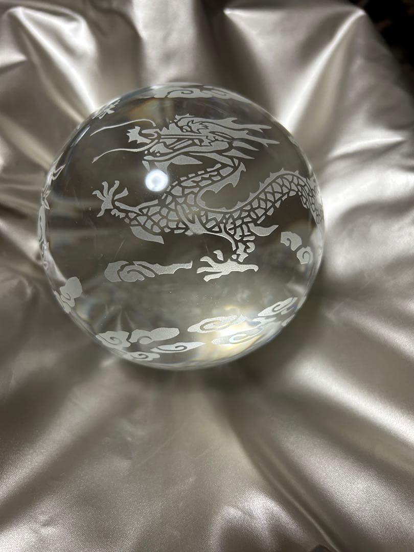 本水晶　ドラゴン　龍　径約:11cm ‼️大特価 楽天市場】【楽天ランキング1位】水晶 風水 玄関 絵 龍の飾り 龍 置物