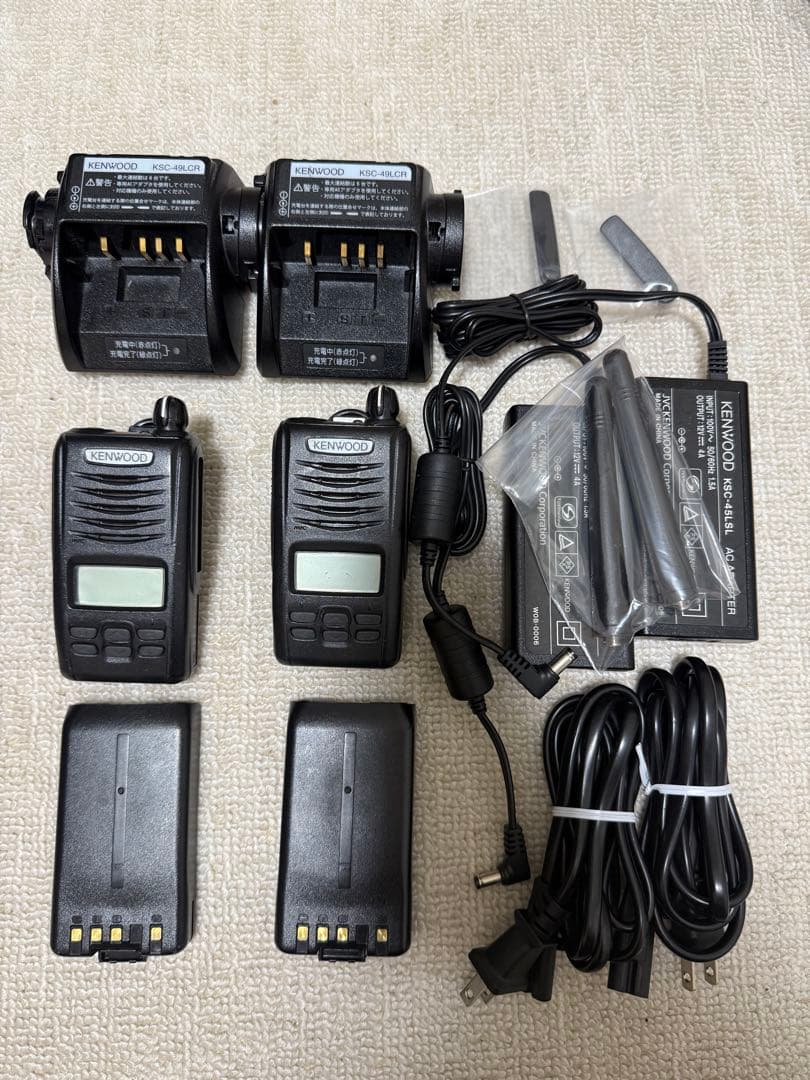 【2台セット】ケンウッド デジタルトランシーバー TPZ-D503 インカム TPZ-D503 | JVCケンウッド(JVC KENWOOD) | 無線機・トランシーバー