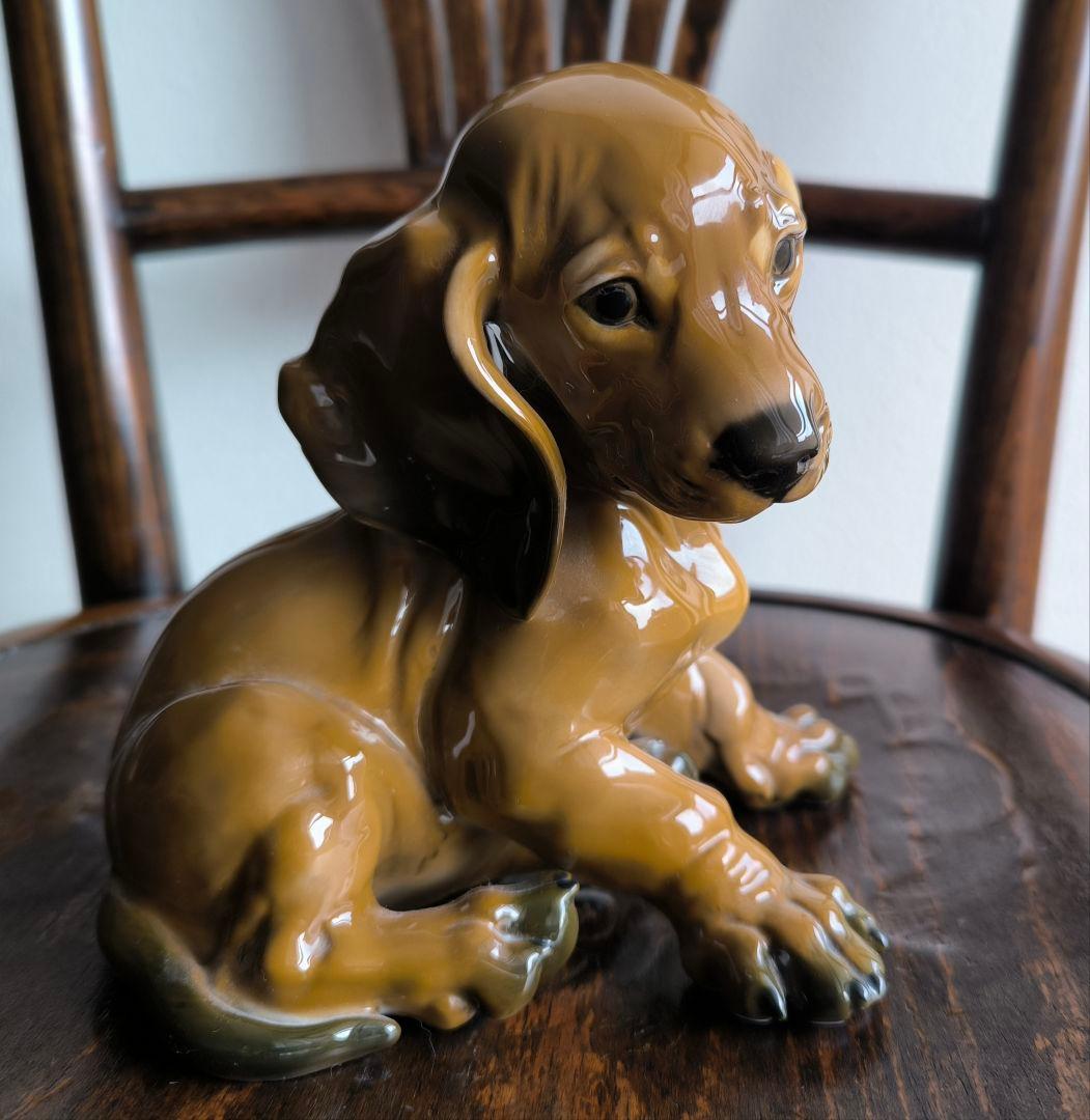 ドイツ製 ローゼンタール 陶器 犬 フィギュリン 置物 Rosenthal - メルカリ