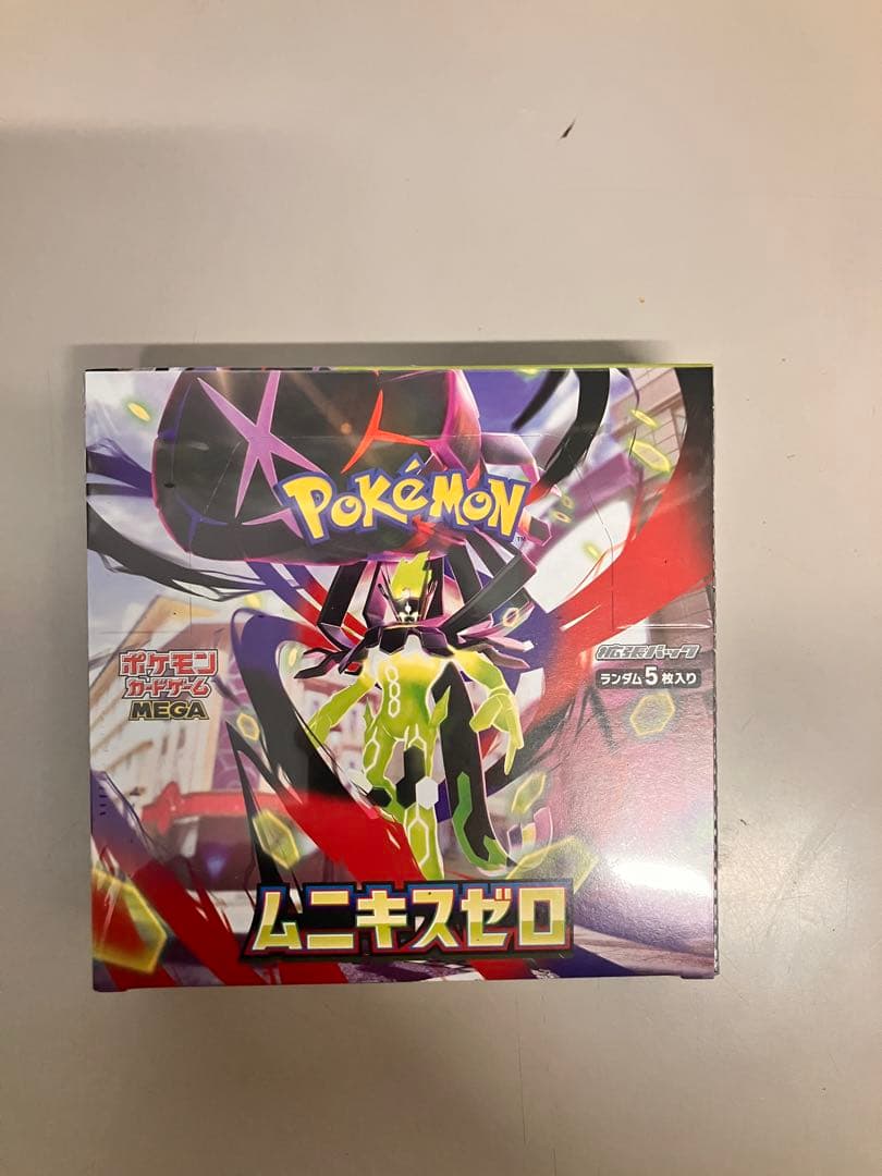 シュリンク付き】ポケモンカード ムニキスゼロ 未開封BOX - メルカリ