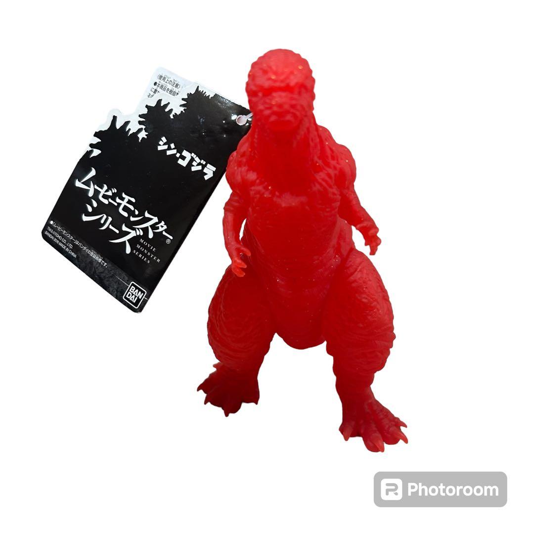 美品】ムービーモンスターシリーズ シン・ゴジラ 限定クリアレッドVer