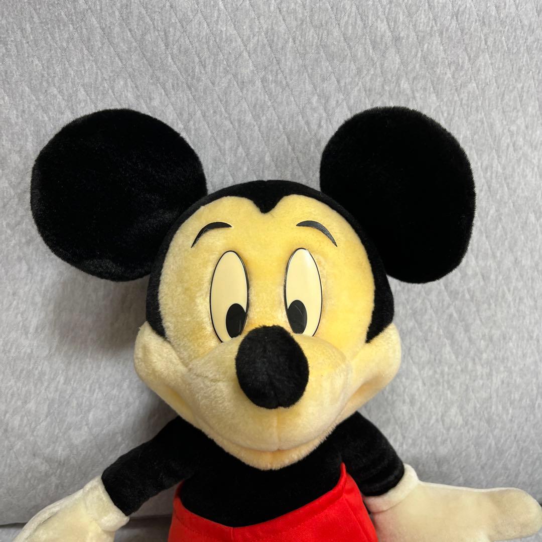 ディズニー ミッキーマウス ぬいぐるみ レトロ ☆お値下中 - メルカリ