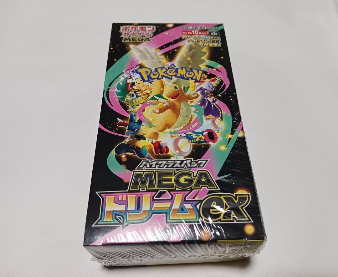 【シュリンク付き　未開封】ポケモンカードゲーム MEGAドリームEX 新品未開封 ポケモンカードゲーム MEGAドリームex シュリンク付き1箱