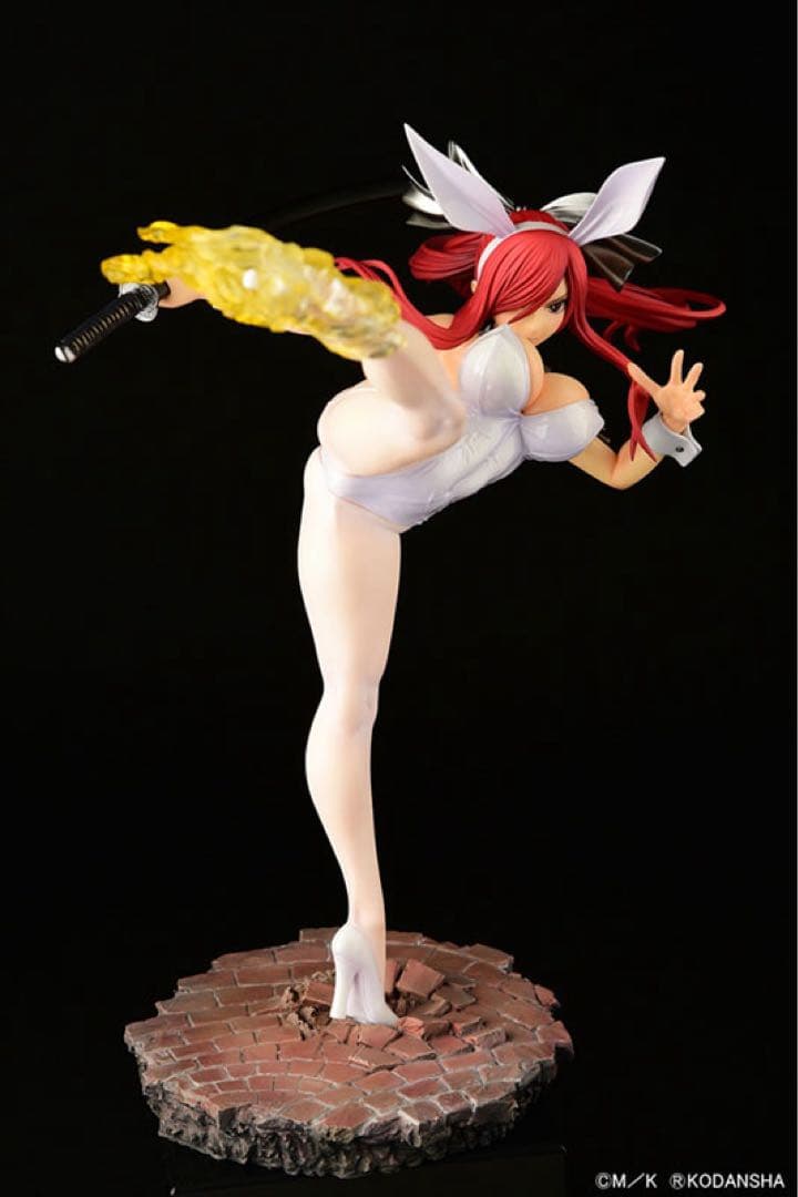 FAIRY TAIL エルザ・スカーレット ハイキックver.白兎 フィギュア FAIRY TAIL』エルザ・スカーレット ハイキックVer.白兎 – Anime Store