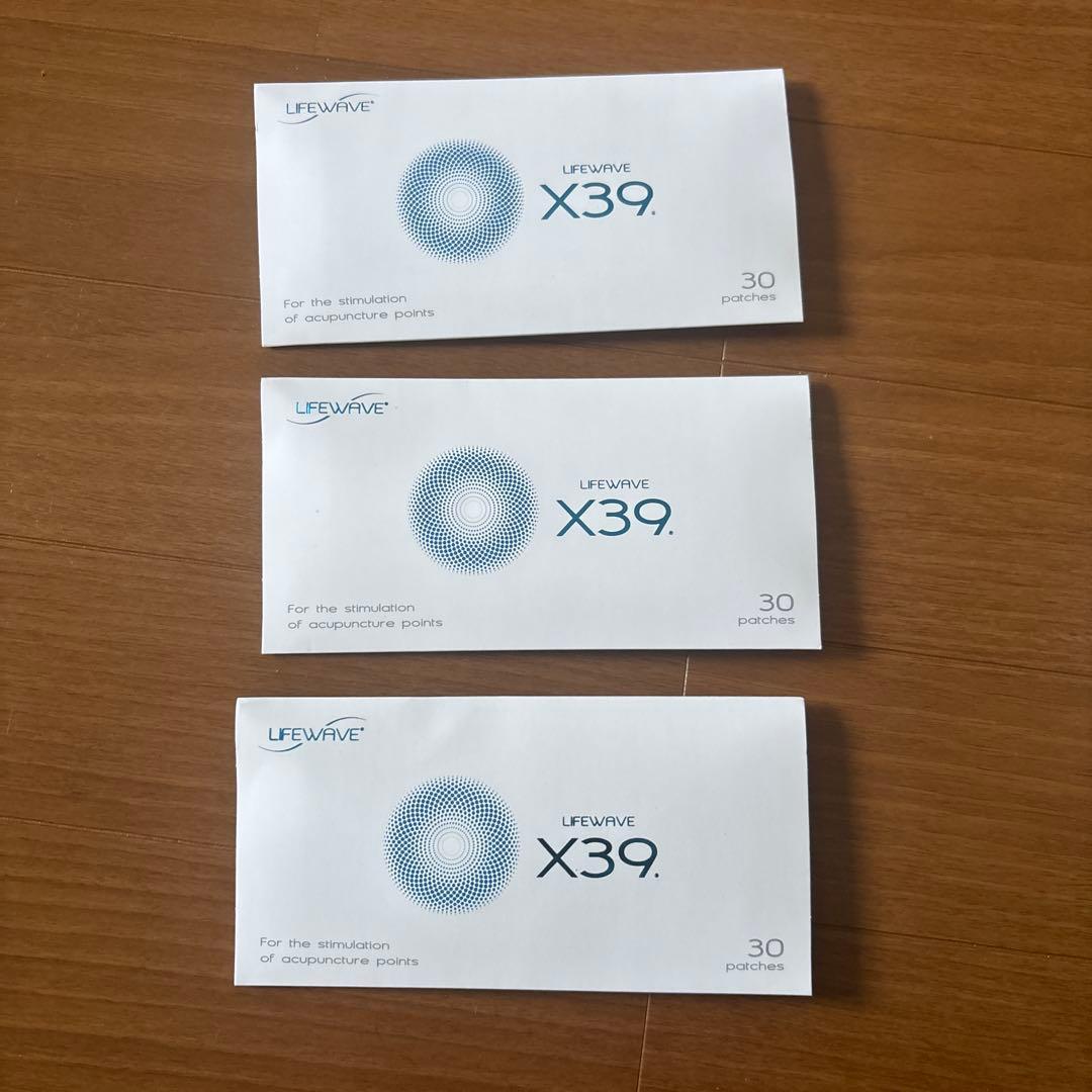 LIFEWAVE ライフウェーブx39 パッチ30枚入 3セット 楽天市場】最短明日着 ライフウェーブ X39 パッチシール30枚 説明書