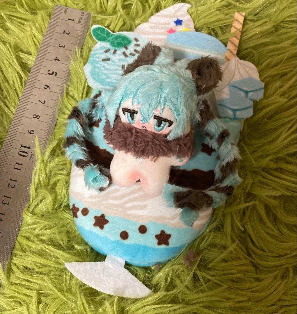 自作ぬいぐるみ・チョコミントの女の子 ぬいぐるみ用着ぐるみキャップ チョコミント 10cm用TGMC-1201 | 推し活