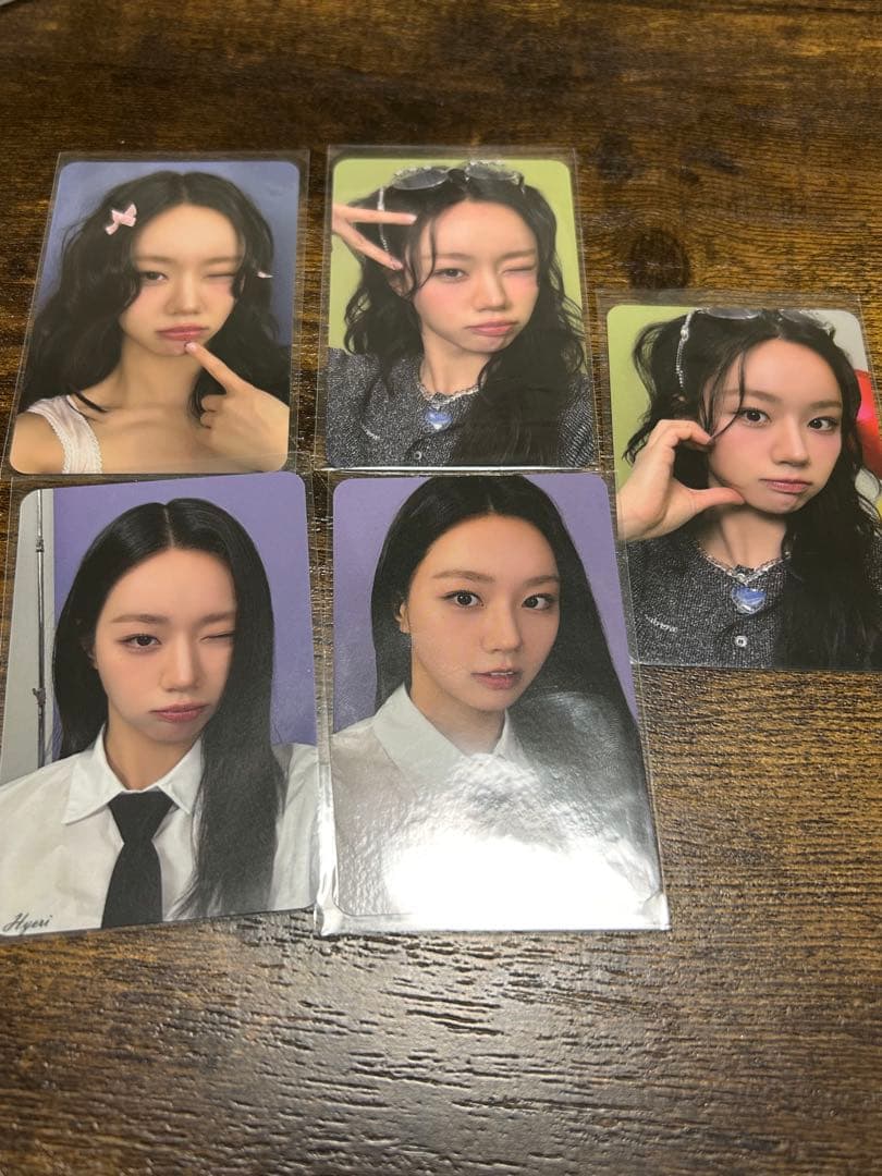 イ・ヘリ　トレカ　hyeri ヘリちゃんグッズやっと届いた（ ; ; ） かわいくてかわいくて