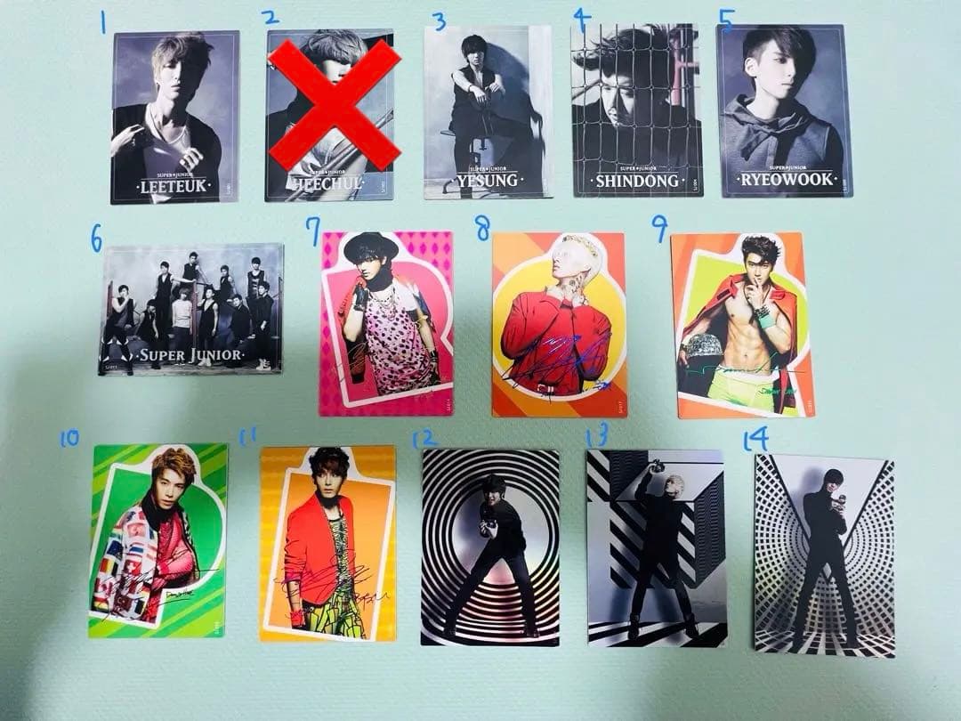Super Junior トレーディングカードセット ktown4u.com : SUPER JUNIOR - [GRAND OPENING! SJ MARKET] RANDOM