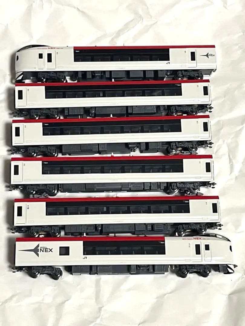 k*o様 JR東日本E259系NEX6両　kato ライト点灯動力動作確認済 KATO E259系 成田エクスプレス リニューアルカラー 入線 : 夏島鉄道