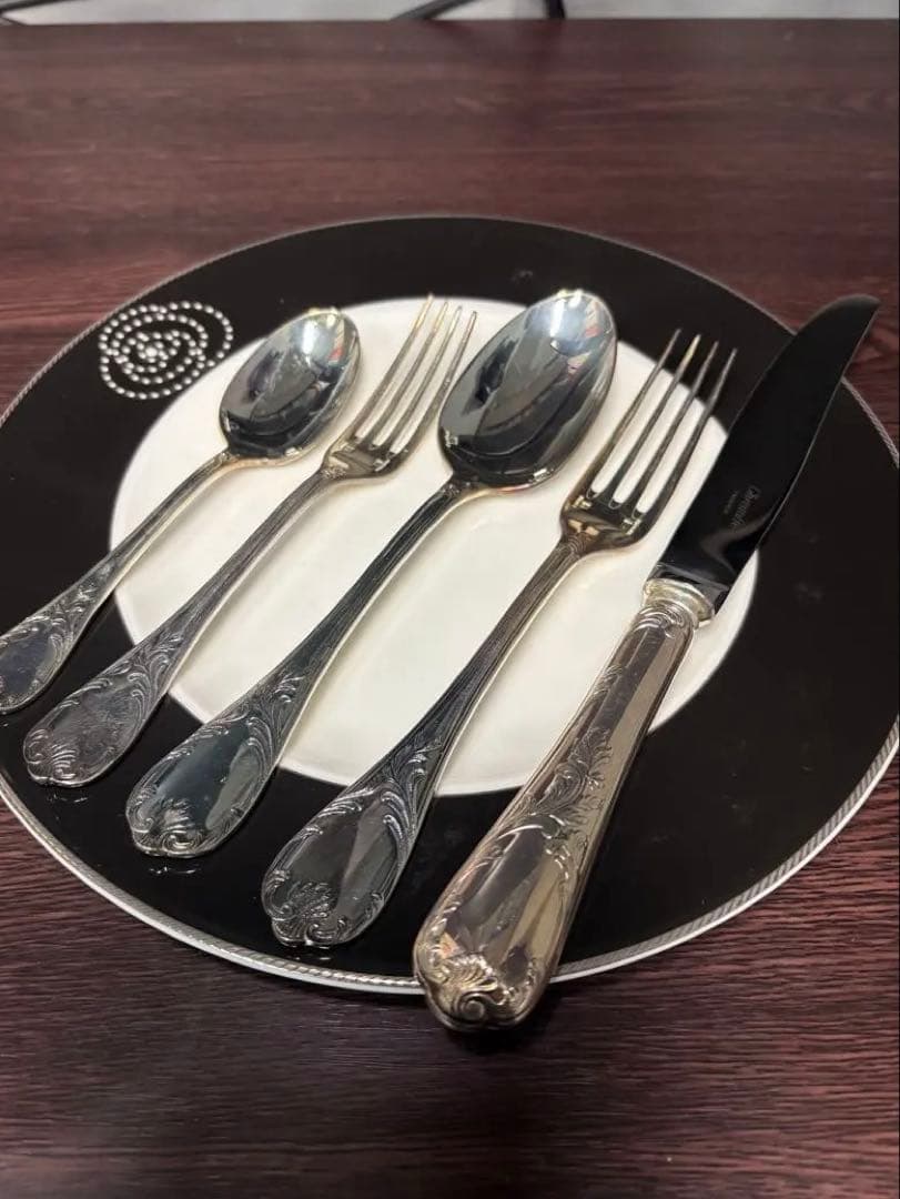 【クリストフル】マルリー　5本セット　新品価格9万円越え Royal Touch - マルリー