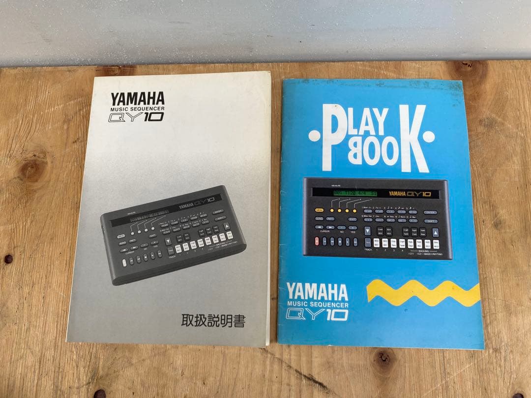 yamaha qy10 シーケンサー リズムマシーン取扱説明書play book - メルカリ
