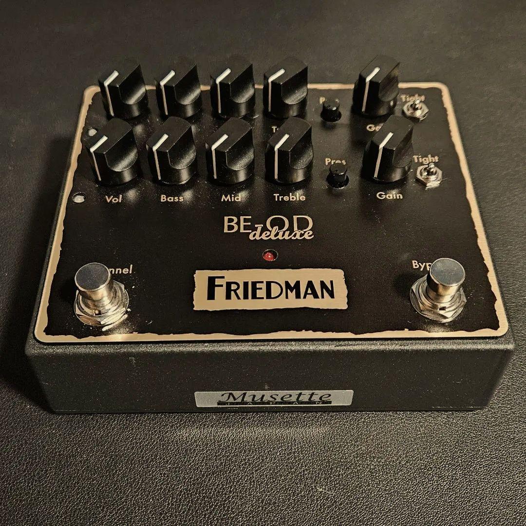 ギター FRIEDMAN BE-OD DELUXE Friedman BE-OD Deluxe Dual Overdrive Pedal - Clockworks Edition