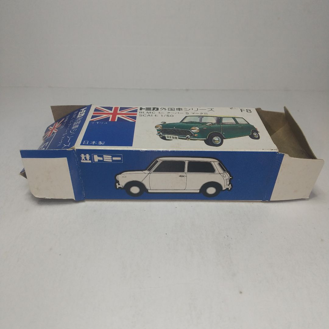 3251)トミカ 青箱 日本製 BLMC ミニクーパー S マークⅢ - メルカリ