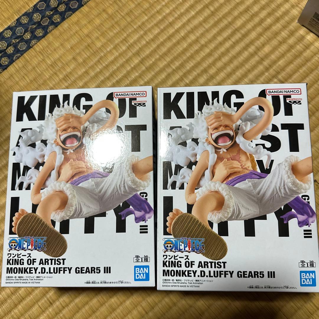 KING OF ARTIST モンキー・D・ルフィ ギア5 2個セット - メルカリ