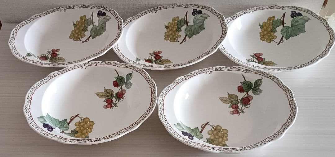 ノリタケロイヤルオーチャードカレー、パスタボウル5枚セット Amazon.co.jp: Noritake ノリタケ カレー & パスタ ボウル 直径:26cm