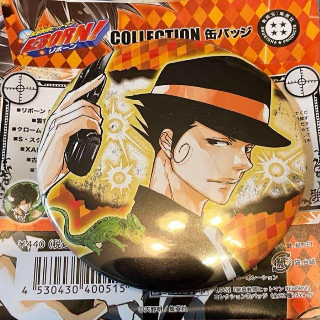 大人リボーン 家庭教師ヒットマンREBORN コレクション缶バッジ ジャン