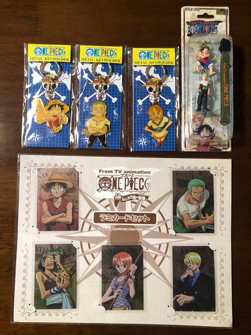 ONE PIECE ねじまき島の冒険 ラミカード キーホルダー 応募サービス