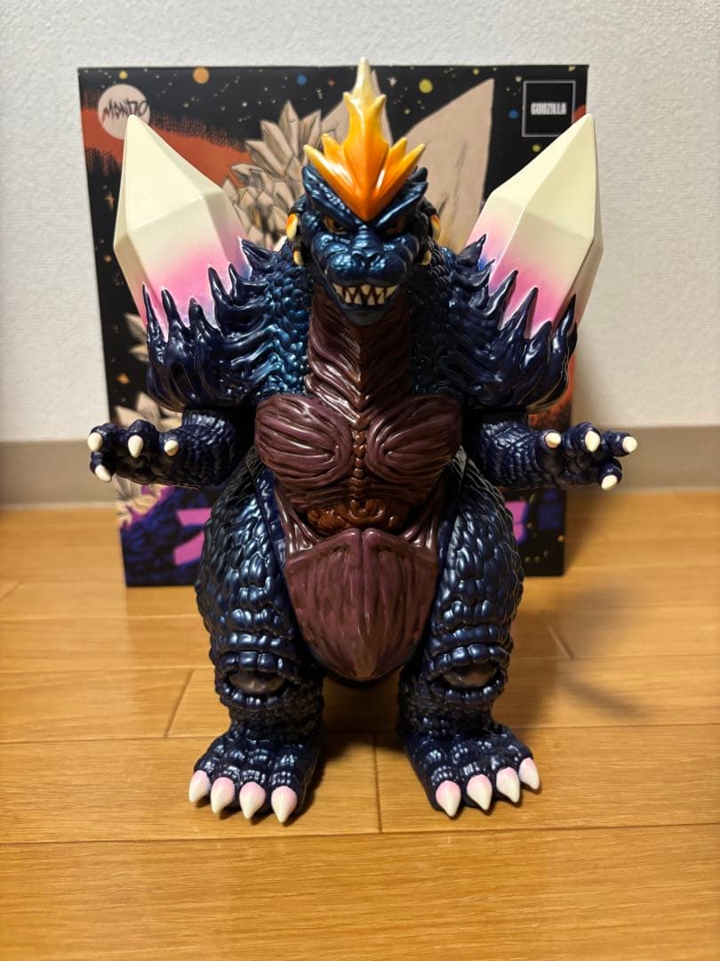 mondo 東宝 スペースゴジラ ソフビ 希少 ネオプレイヤーワン