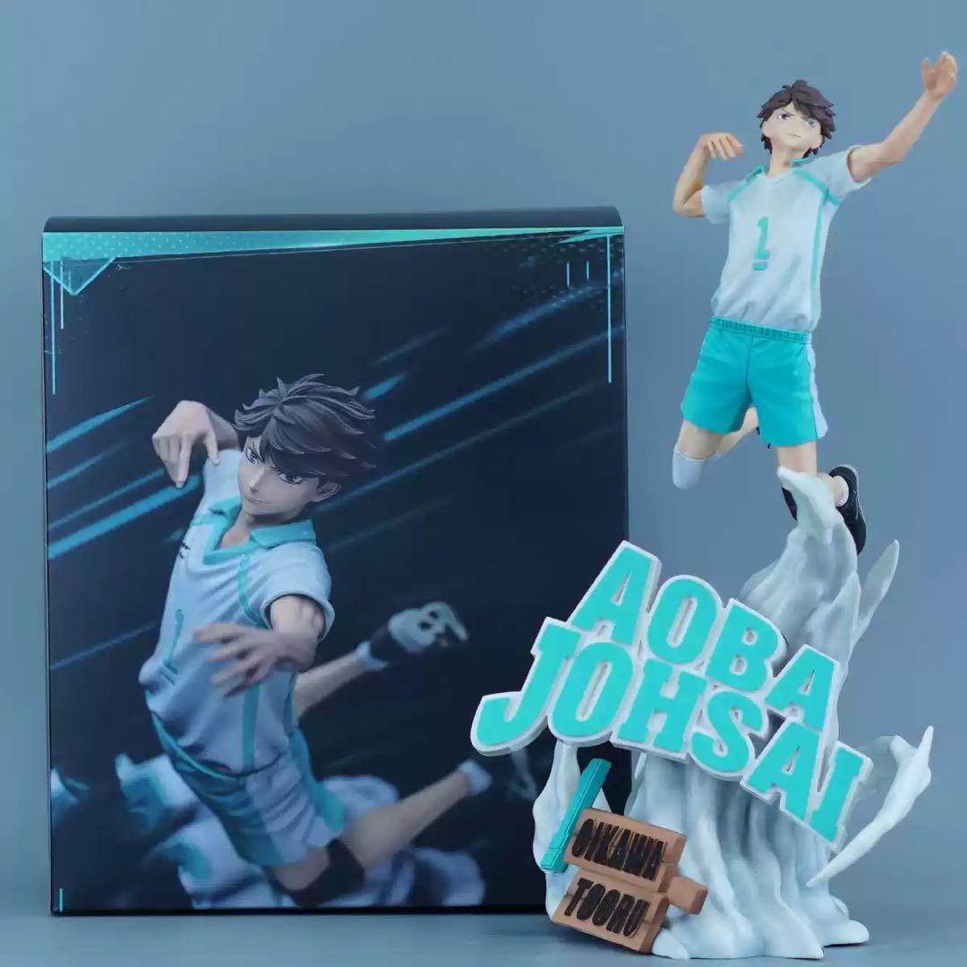 ハイキュー　及川徹　高さ36cm 海外フィギュア Amazon.co.jp: るかっぷ ハイキュー!! 及川 徹 ユニフォームVer. 約