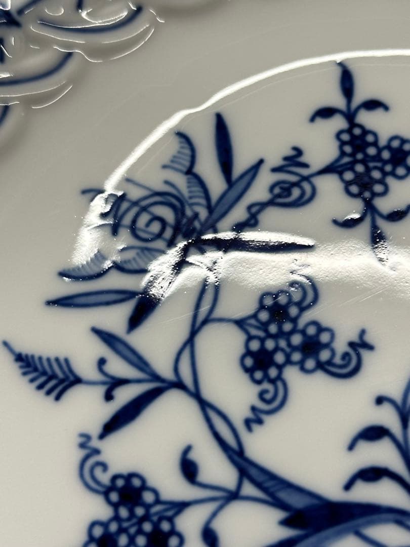 レア】meissen マイセン ブルーオニオン コンポート コンポティエ