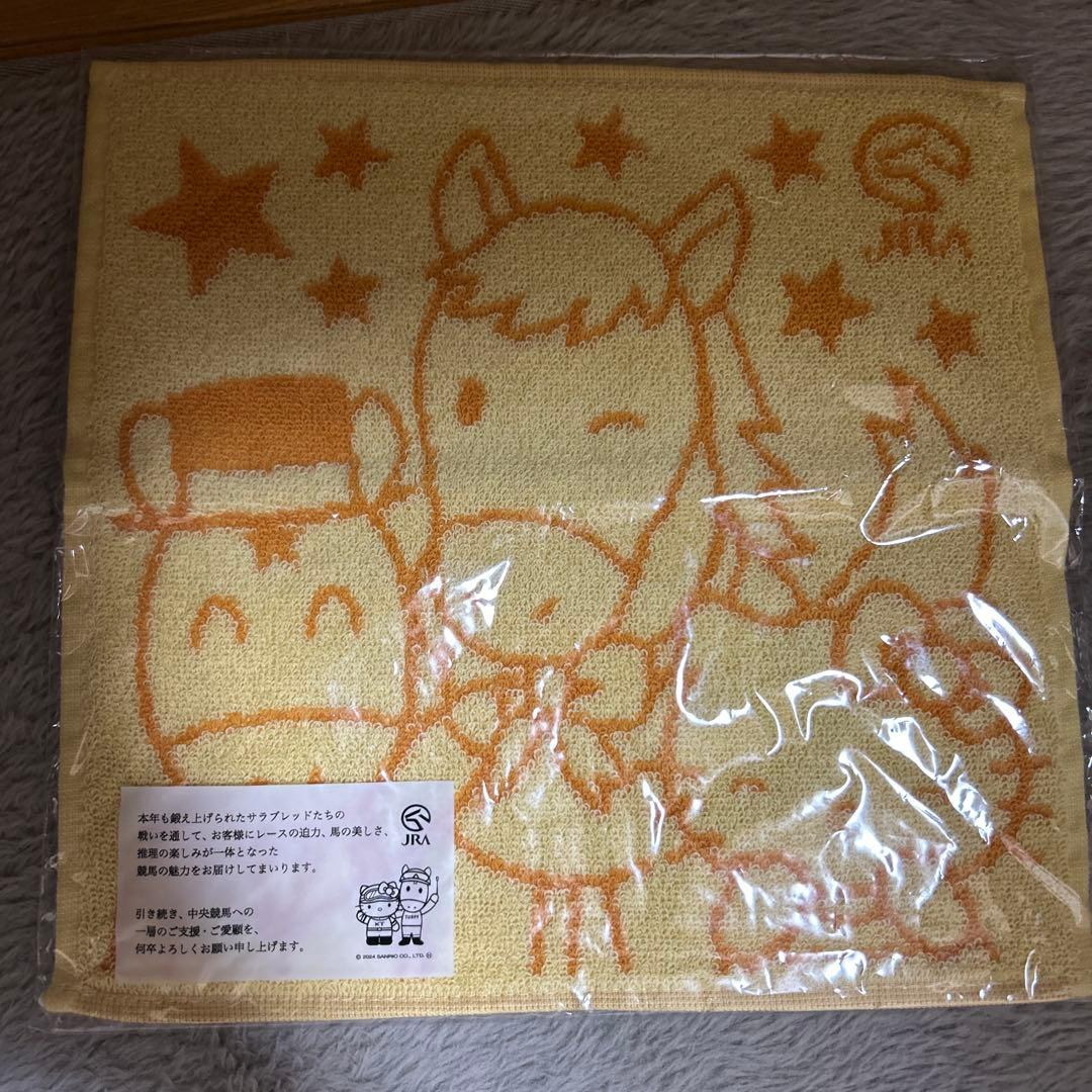 JRA ターフィーくん ハローキティー ハンドタオル - メルカリ