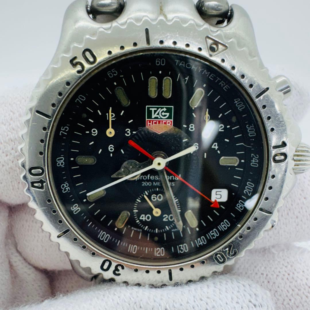 ✨TAGHEUER✨タグ・ホイヤー✨クロノグラフ✨シルバー✨デイト✨腕時計✨ ジャック・ホイヤーの88歳の誕生日を祝し、188本限定の「タグ