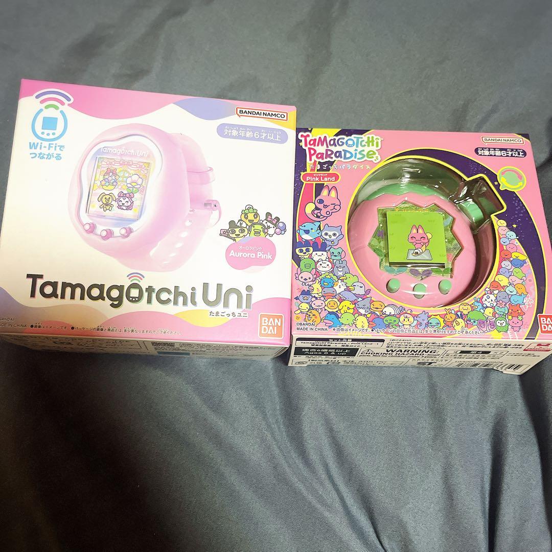新品未使用 たまごっちユニ　オーロラピンク パラダイス ピンク セット 楽天市場】バンダイ たまごっち Tamagotchi Uni BANDAI オーロラピンク