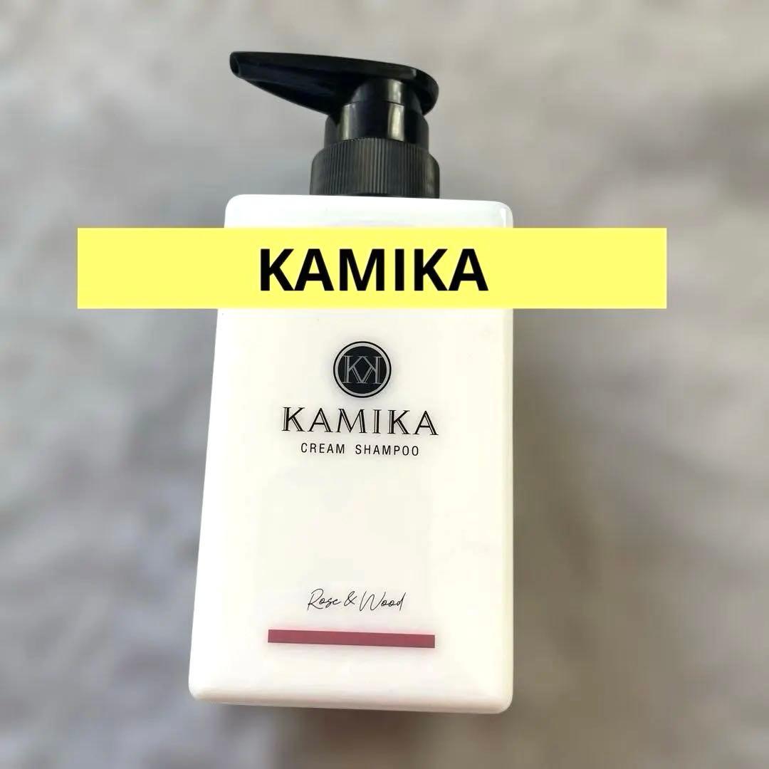 KAMIKA オールインワンクリームシャンプー RW（ローズ＆ウッド）400g