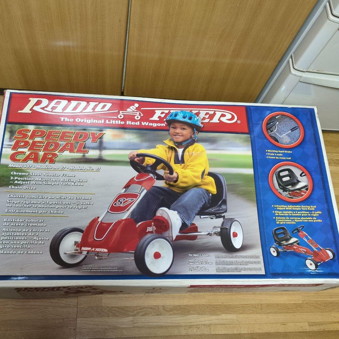 RADIOFRYER　SPEEDY PEDAL CAR♯８７ Radio Flyer Pedal Car #87 Vintage for Repair As-Is | eBay