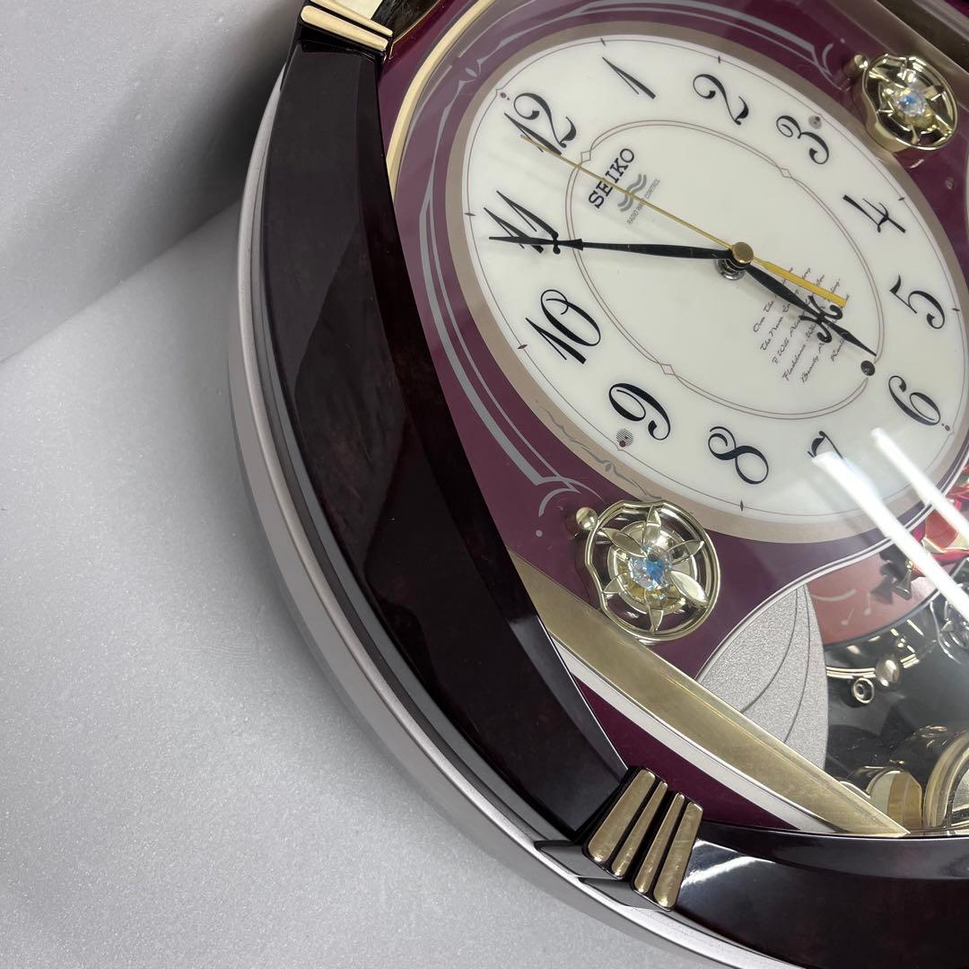 動作品 SEIKO セイコー ウェーブシンフォニー からくり時計 RE553B