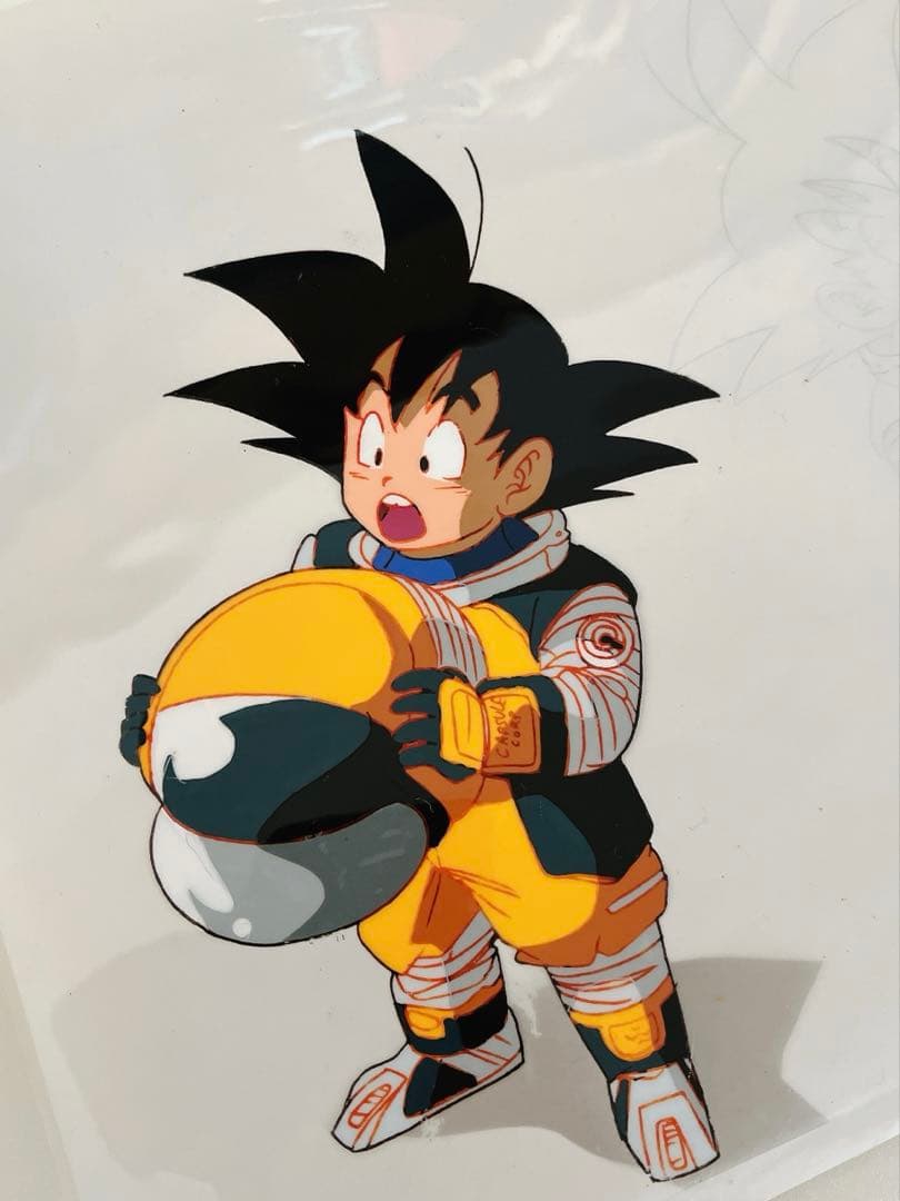 セル画　ドラゴンボール 孫悟空 0208】 ドラゴンボール 悟空 セル画 孫悟空 Cel x1 Douga x2