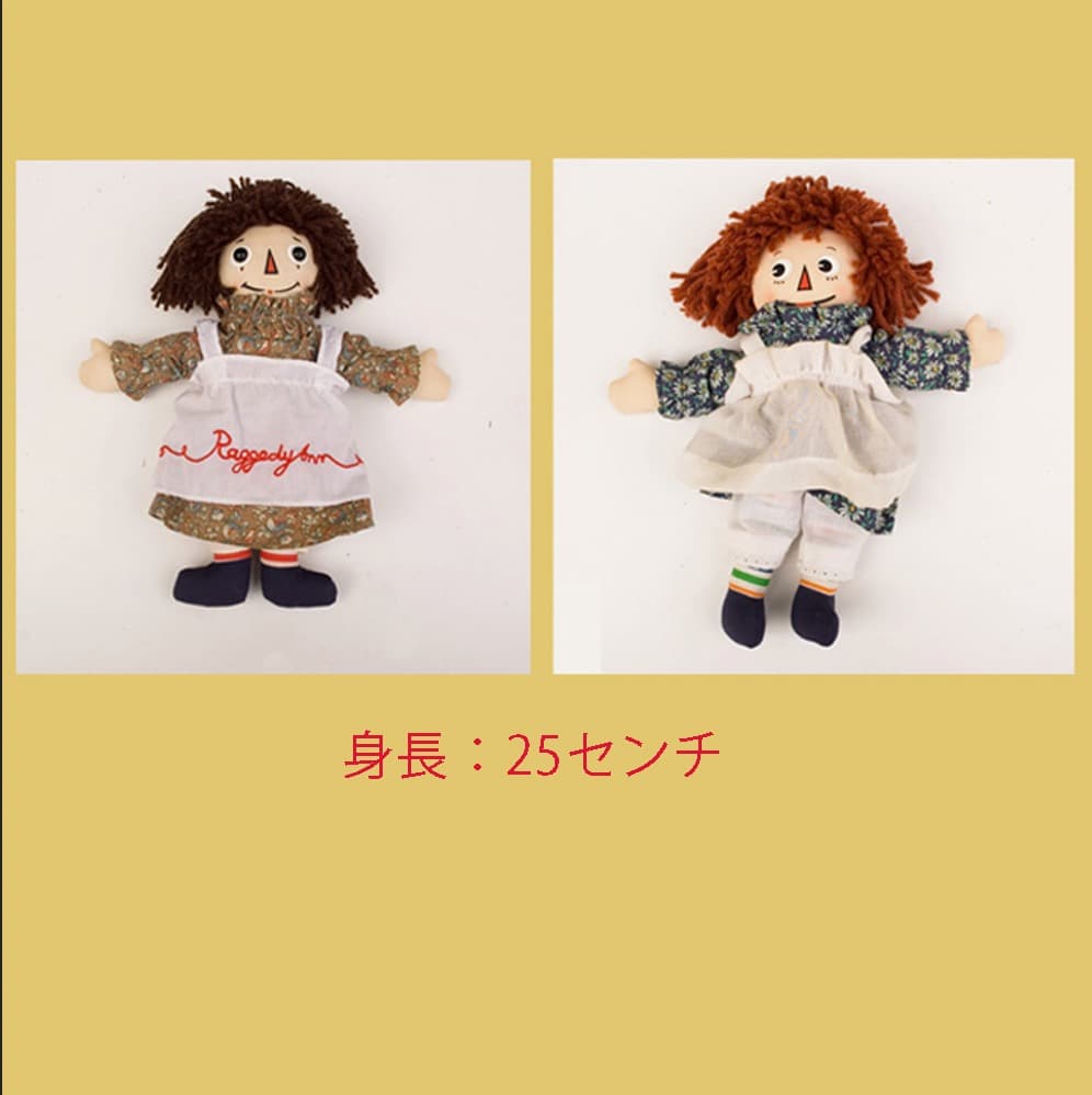 希少 RAGGEDY・ANN(ラガディアン) 身長20センチ ドール 人形 - メルカリ