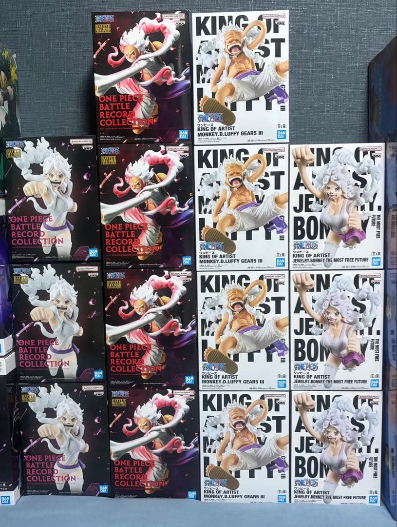 ワンピース　新作　フィギュア　まとめ売り　ルフィ　ニカ　ボニー　新品未開封 4個セット】ワンピース フィギュア ニカ ルフィ・ボニー - メルカリ