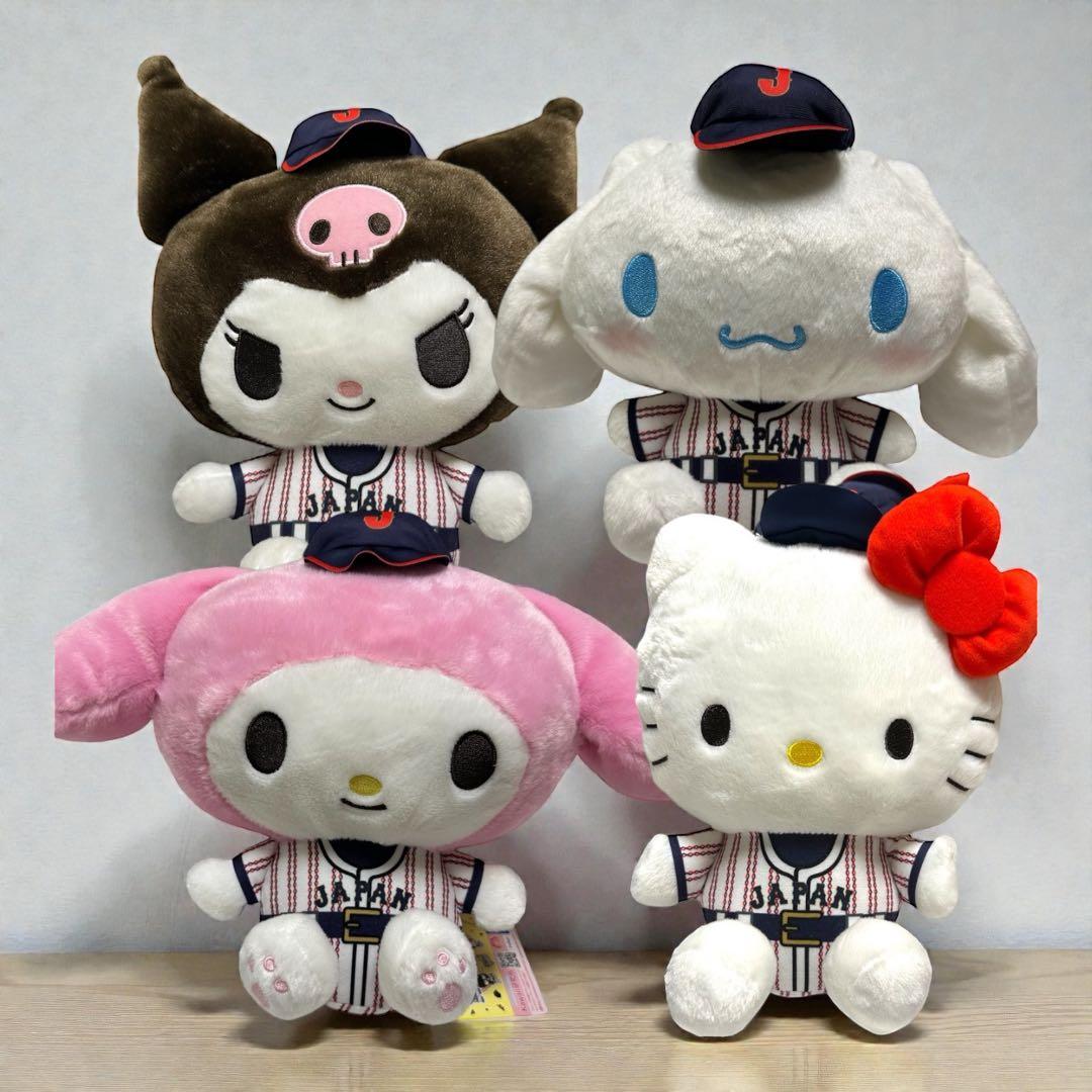 侍ジャパン × サンリオキャラクターズ野球日本代表 BIGぬいぐるみ