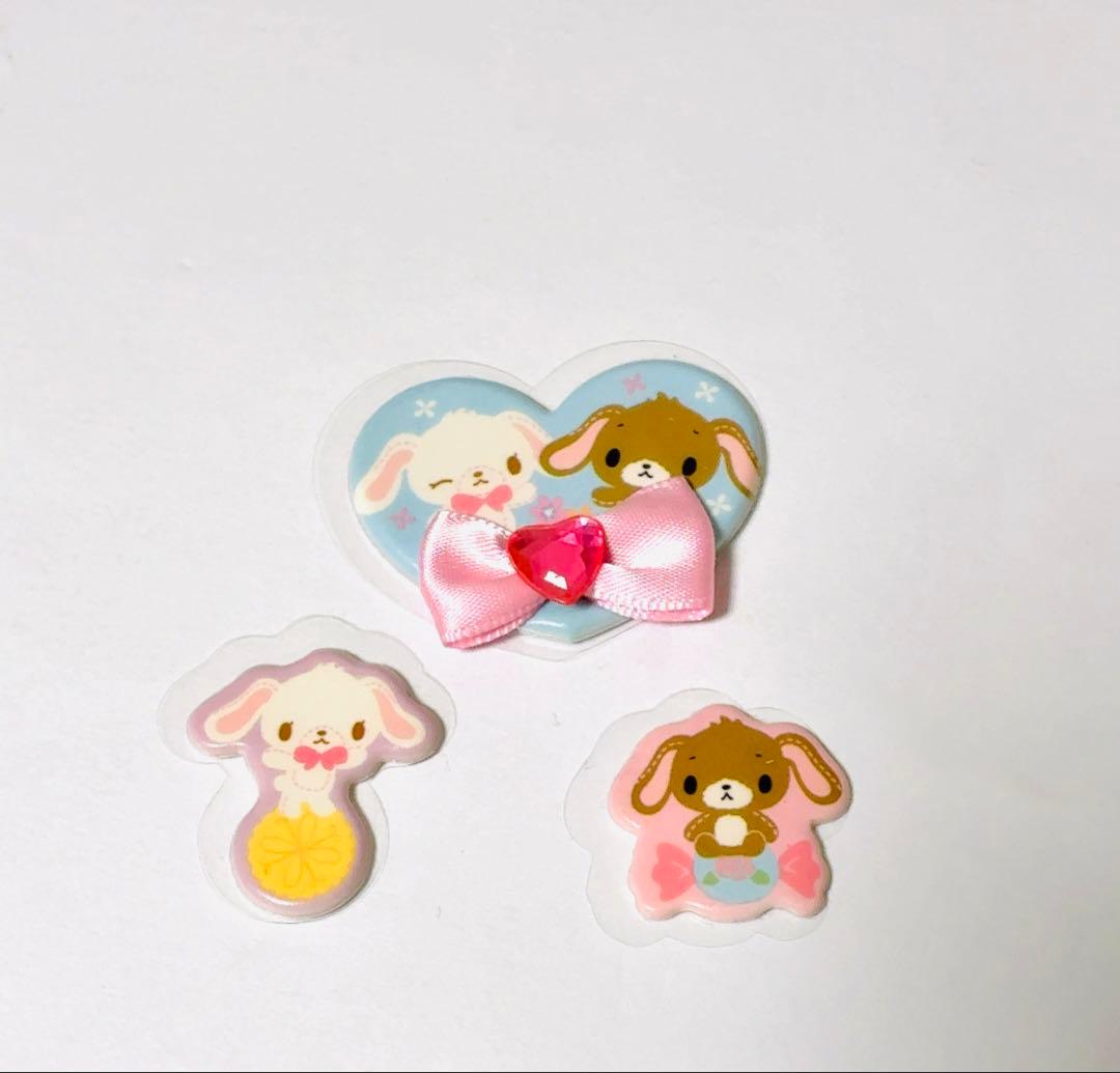 平成レトロ シュガーバニーズ ぷっくりシール 3セット - メルカリ