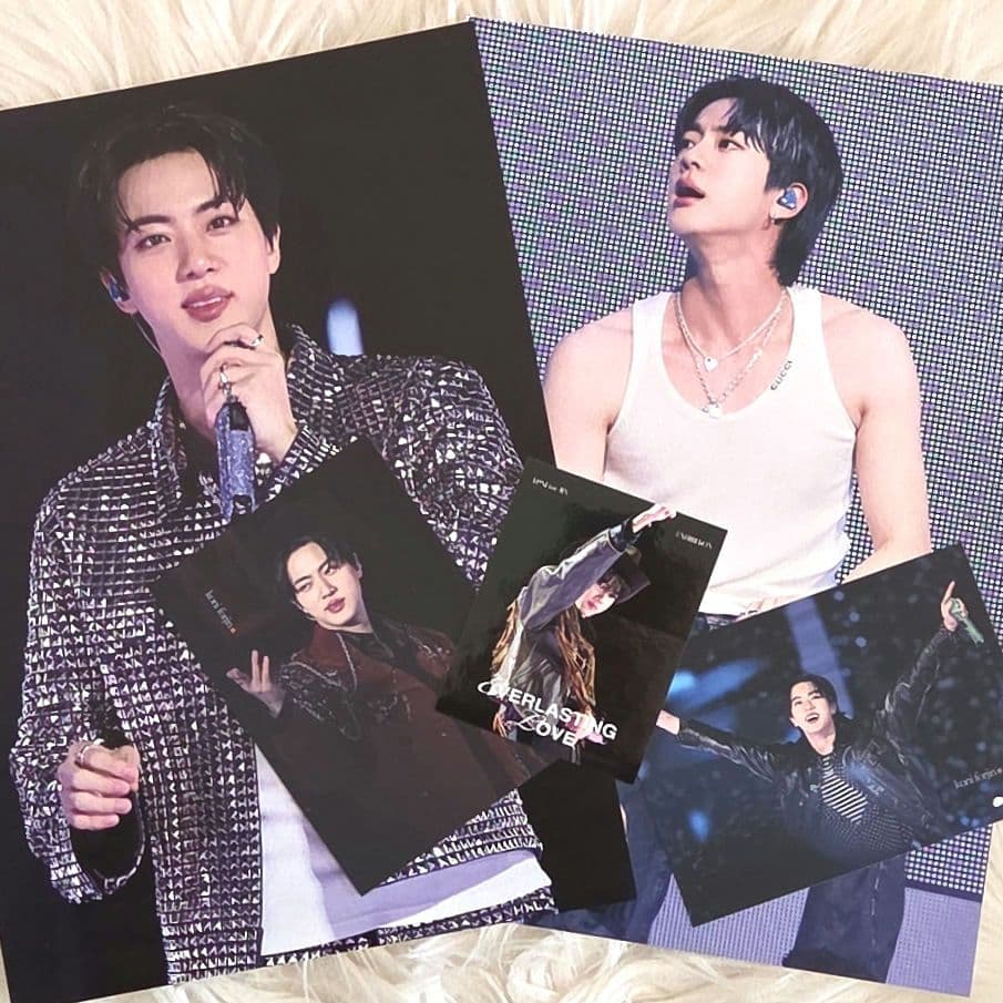 BTS JIN ソクジン マスタニム展示会A4ポスターセット♡おまけポスター