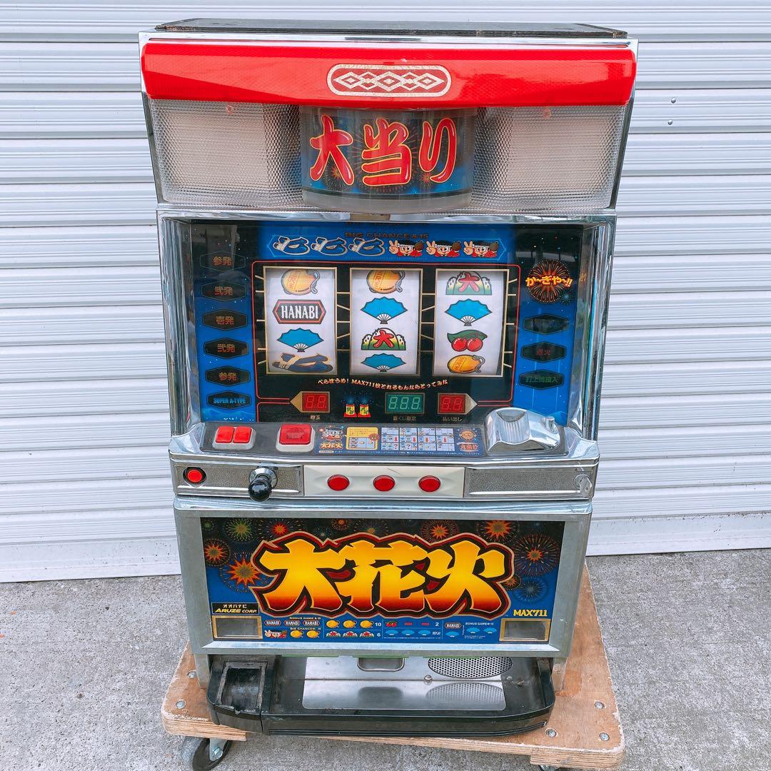 P*︎様 【現状品】パチスロ 実機 大花火 アルゼ スロット 4号機 ジャンク品 現状品】パチスロ 実機 大花火 アルゼ スロット 4号機 ジャンク品