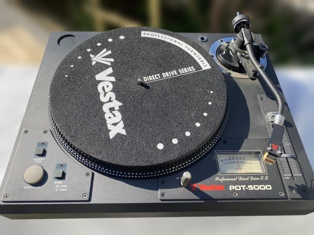 ⭐︎⭐︎⭐︎⭐︎⭐︎⭐︎　Vestax PDT-5000 ターンテーブル　2台 2026年最新】vestax pdt-5000の人気アイテム - メルカリ
