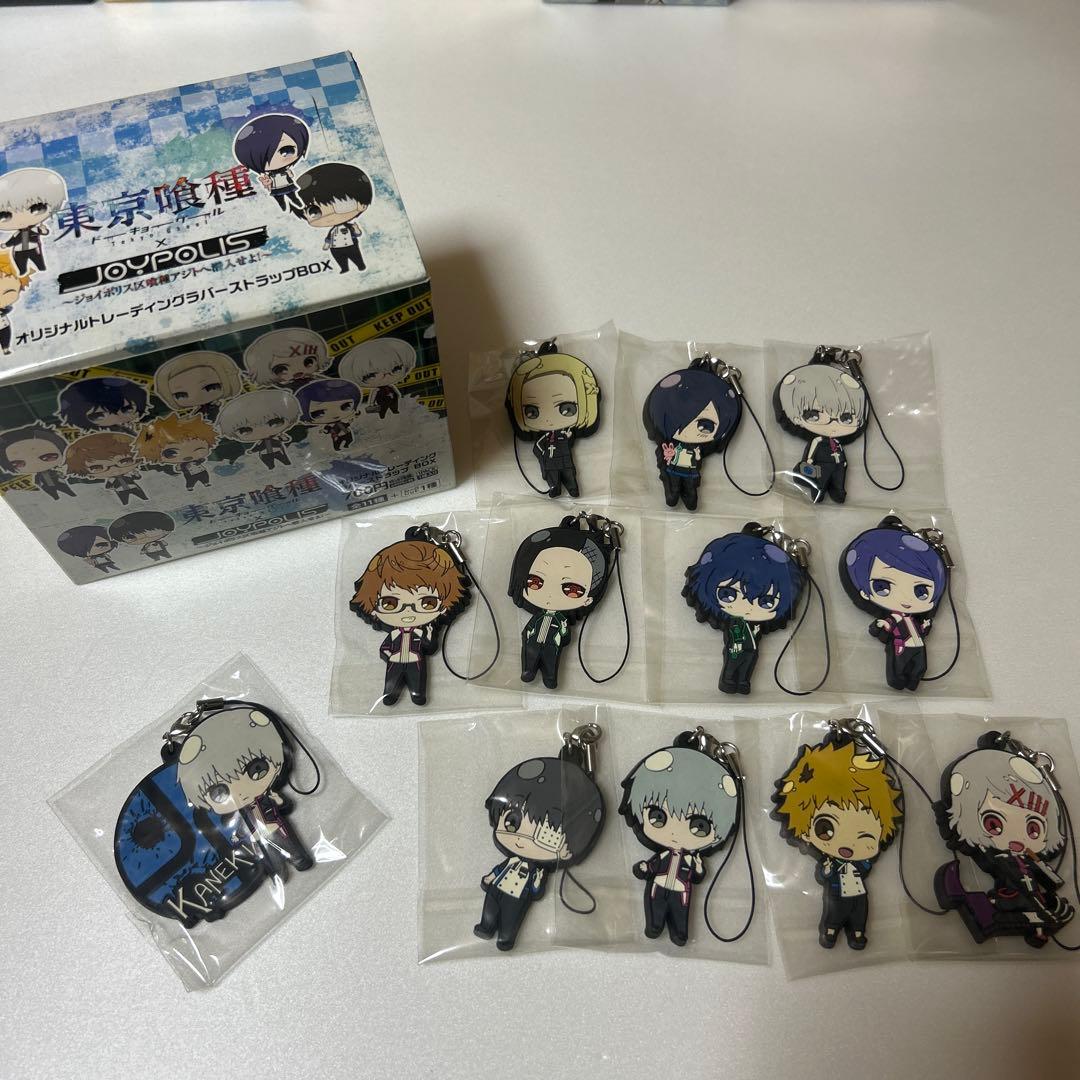 東京喰種×ジョイポリ ラバーストラップBOX前11種＋シークレット1種 Amazon.co.jp: D4 東京喰種トーキョーグール ラバーストラップ