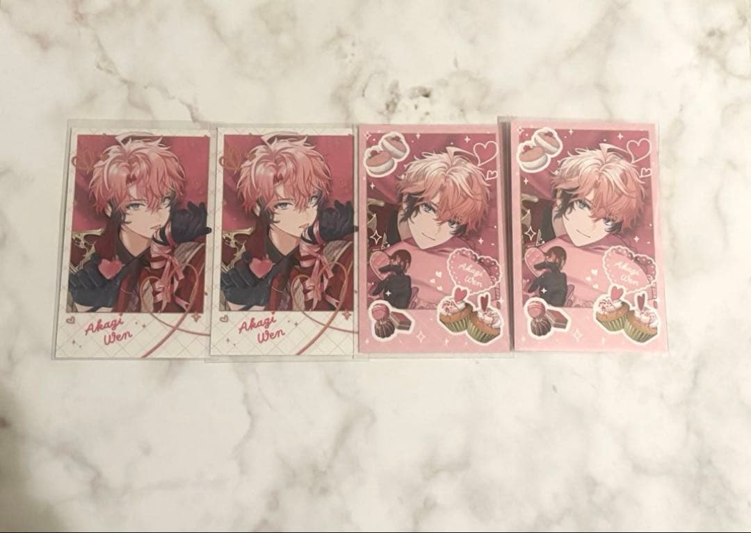 にじさんじ MeltyValentine バレンタインチェキ風カード 赤城ウェン