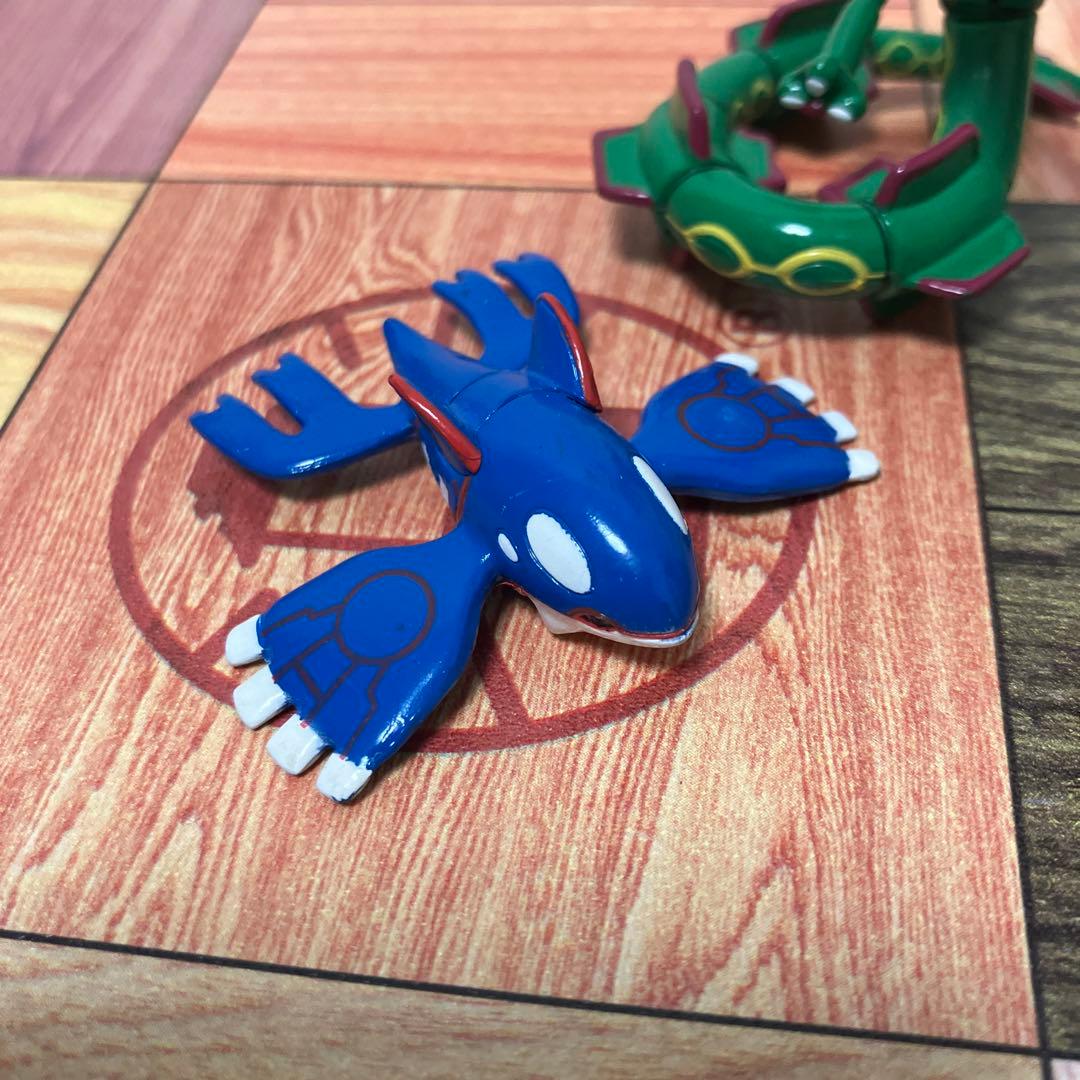 ポケモン モンコレ レックウザ グラードン カイオーガ ミニフィギュア3