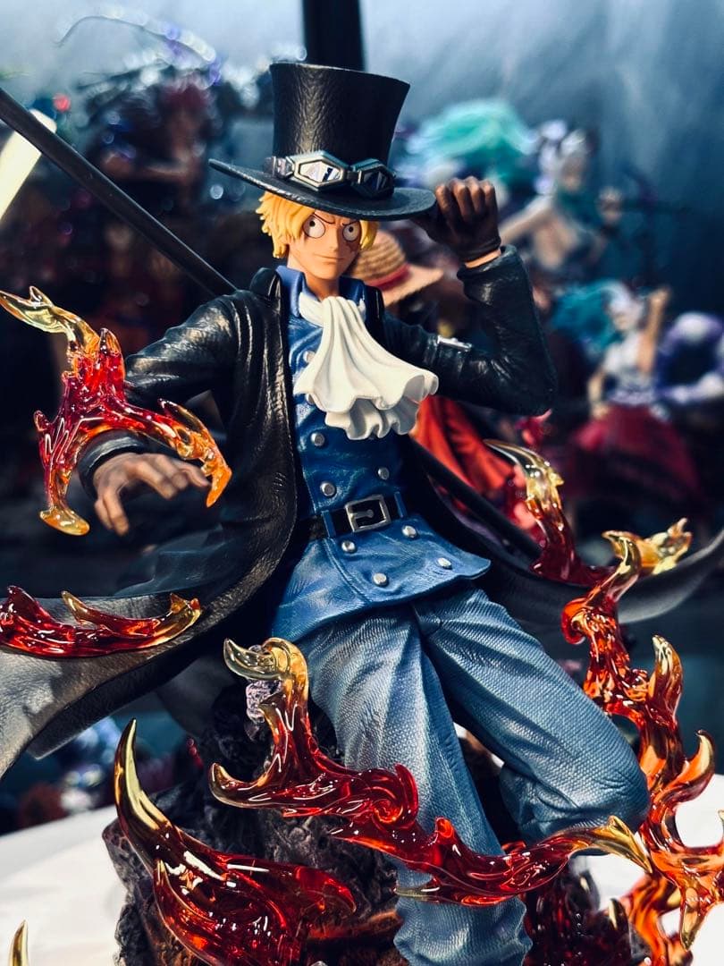 ONE PIECE ワンピース 革命軍 サボ ガレージキット フィギュア塗装済み