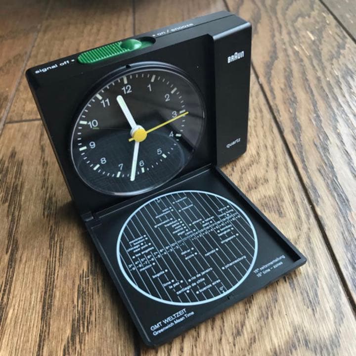 希少BRAUN Type 4858 AB310ts ブラウン 時計【稼働可】 BRAUN ブラウン BC26 Dieter Rams ディーター・ラムス アナログ 壁掛け