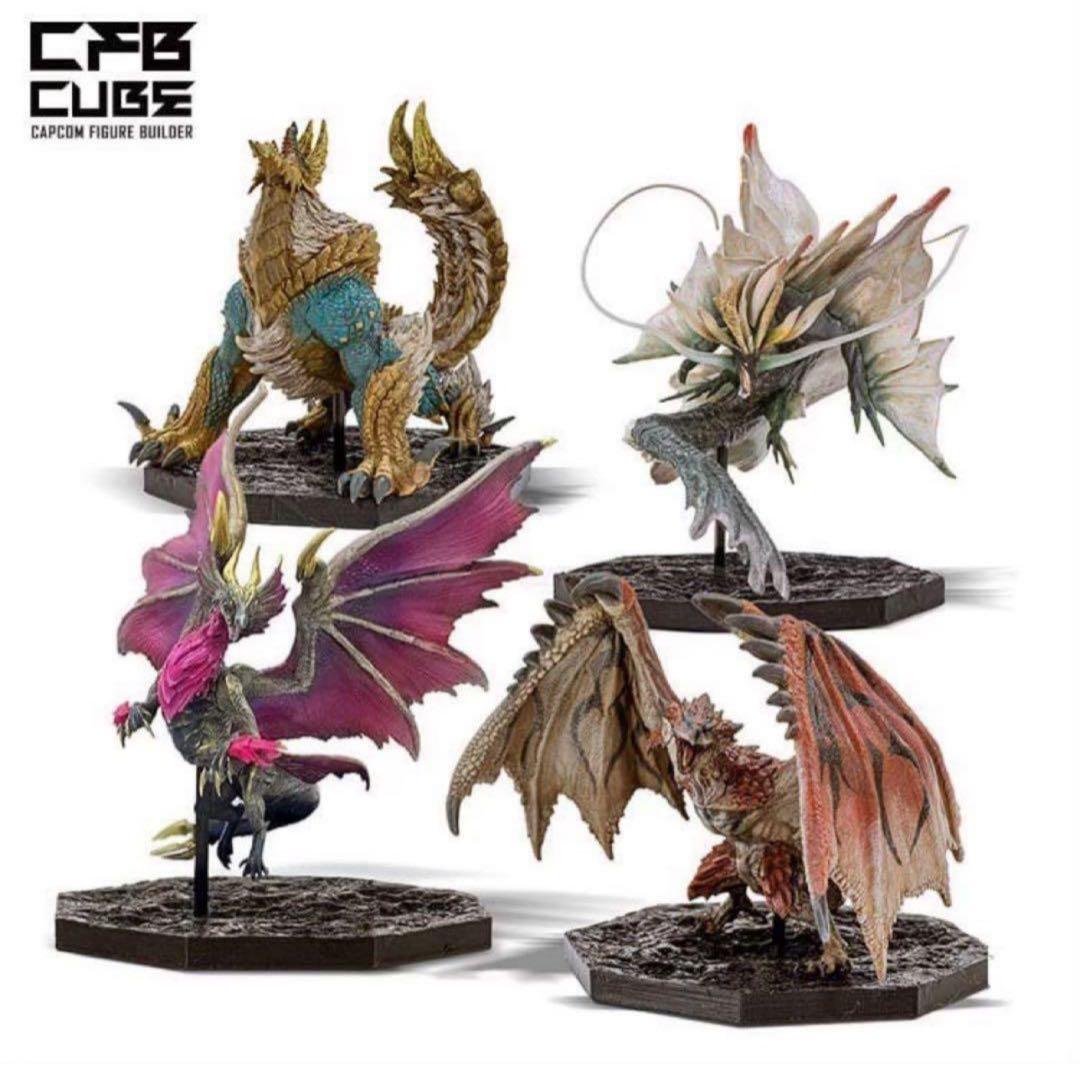 モンスターハンター FIGURE BUILDER CUBE 4体セットBOX① イーカプコン |CAPCOM FIGURE BUILDER CUBE MONSTER HUNTER 4体セット