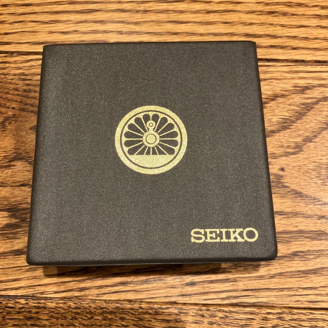 SEIKO 鉄道時計 7550(QHV) シルバー 稼動品 - メルカリ