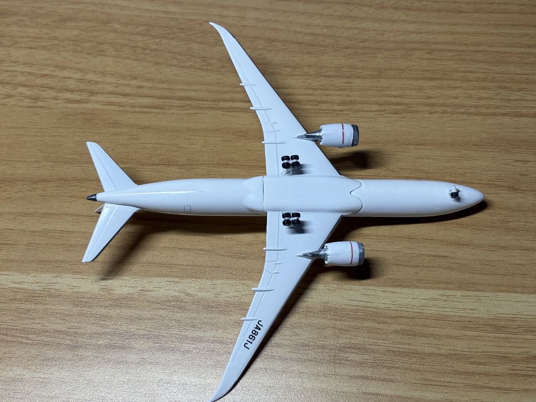 日本航空 JAL B787-9 モデルプレーン デアゴスティーニ JA861J - メルカリ