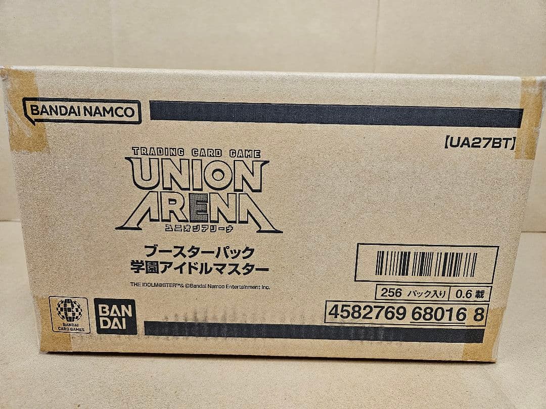 ユニオンアリーナ 学園アイドルマスター　初版　未開封カートン Amazon.co.jp: 【未開封カートン】UNION ARENA ブースターパック 学園