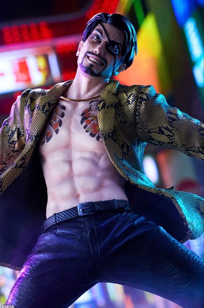 龍が如く 真島吾朗 フィギュア 再販】DIGSTA『龍が如く』真島吾朗 -激闘-（限定特典付き）(DIGSTA『龍