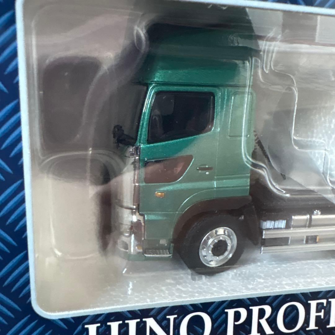 1/50 日野プロフィアSS 6×2 16輪中低床重量物運搬用トレーラ プラッツ